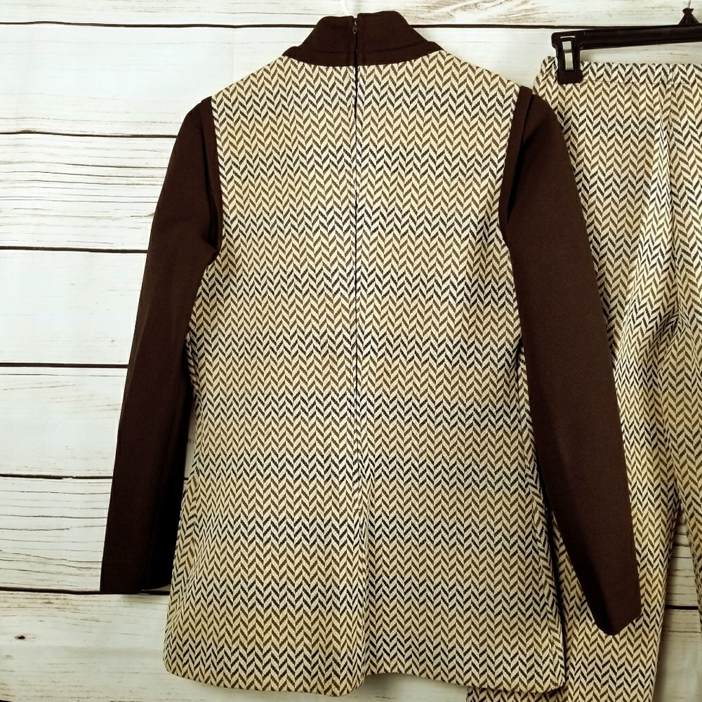 Butte Knit | 70s Unionmade Pantsuit 2 Piece Outfit - Picture 3 of 6